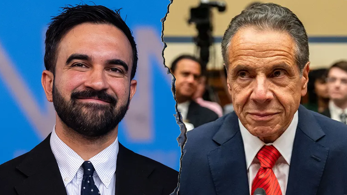 New York City mayoral candidates Zohran Mamdani and Andrew Cuomo