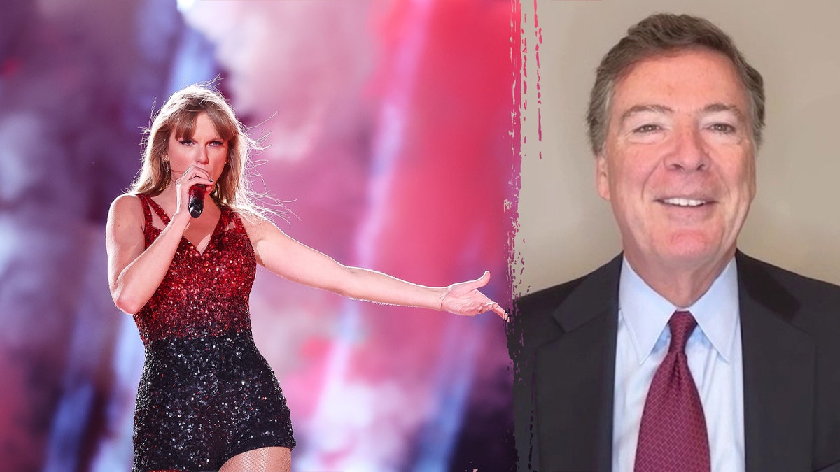 Taylor Swift and former FBI Director James Comey