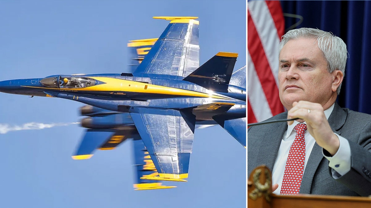 US Navy Blue Angels and Rep. James Comer