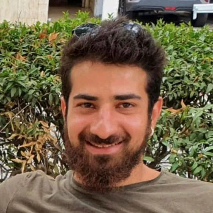 This undated photo provided by The Hostages Families Forum Headquarters on Saturday Aug. 30, 2025, shows Israeli hostage Idan Shtivi, whose body was recovered in an Israeli military operation in the Gaza Strip. (The Hostages Families Forum Headquarters Forum via AP)