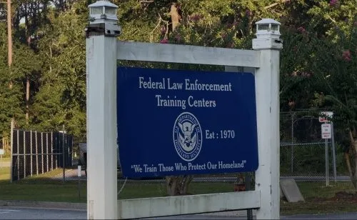 The Federal Law Enforcement Training Center is where federal employees from 105 law enforcement agencies are trained annually in Glynco, Georgia. (Anna Giaritelli / Washington Examiner)