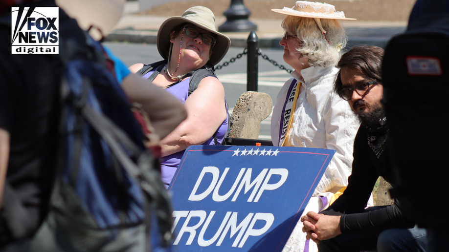 women protesting Donald Trump