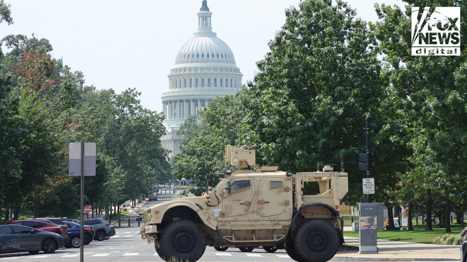 National Guard near the Capitol Building