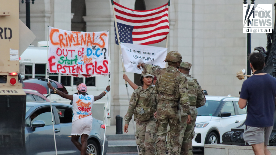 Protests at Union Station