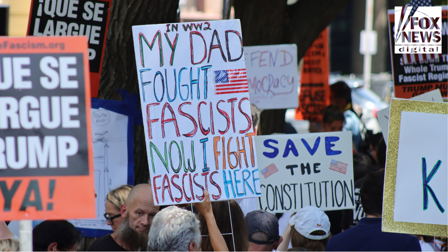 Protester gather in DC