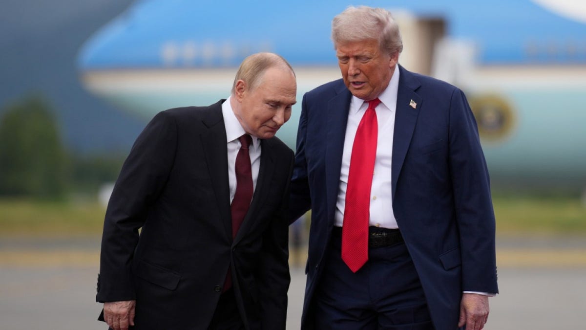 President Trump and Russian President Vladimir Putin meet in Alaska.
