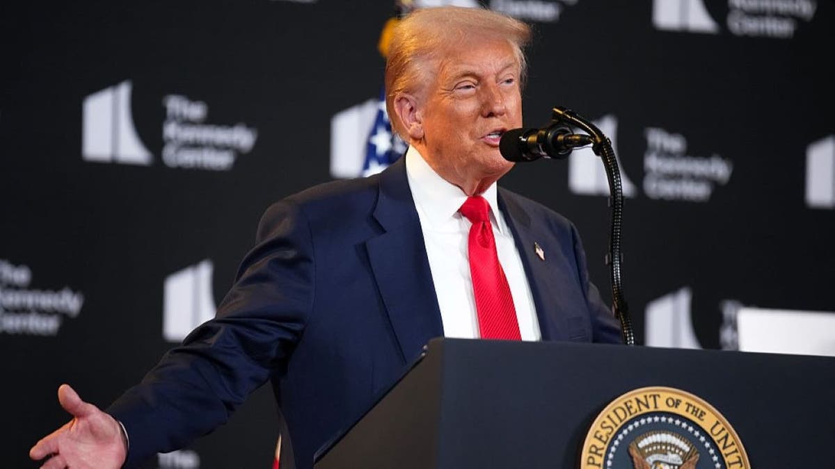 donald trump at the kennedy center