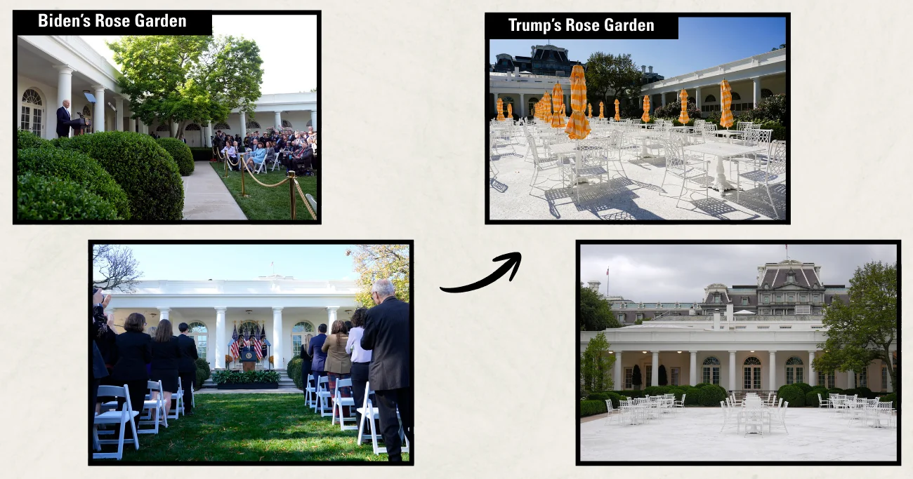 White House renovations