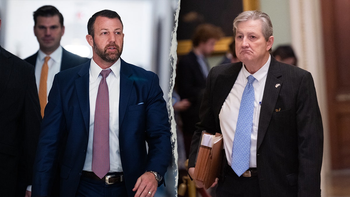 Sens. Markwayne Mullin and John Kennedy