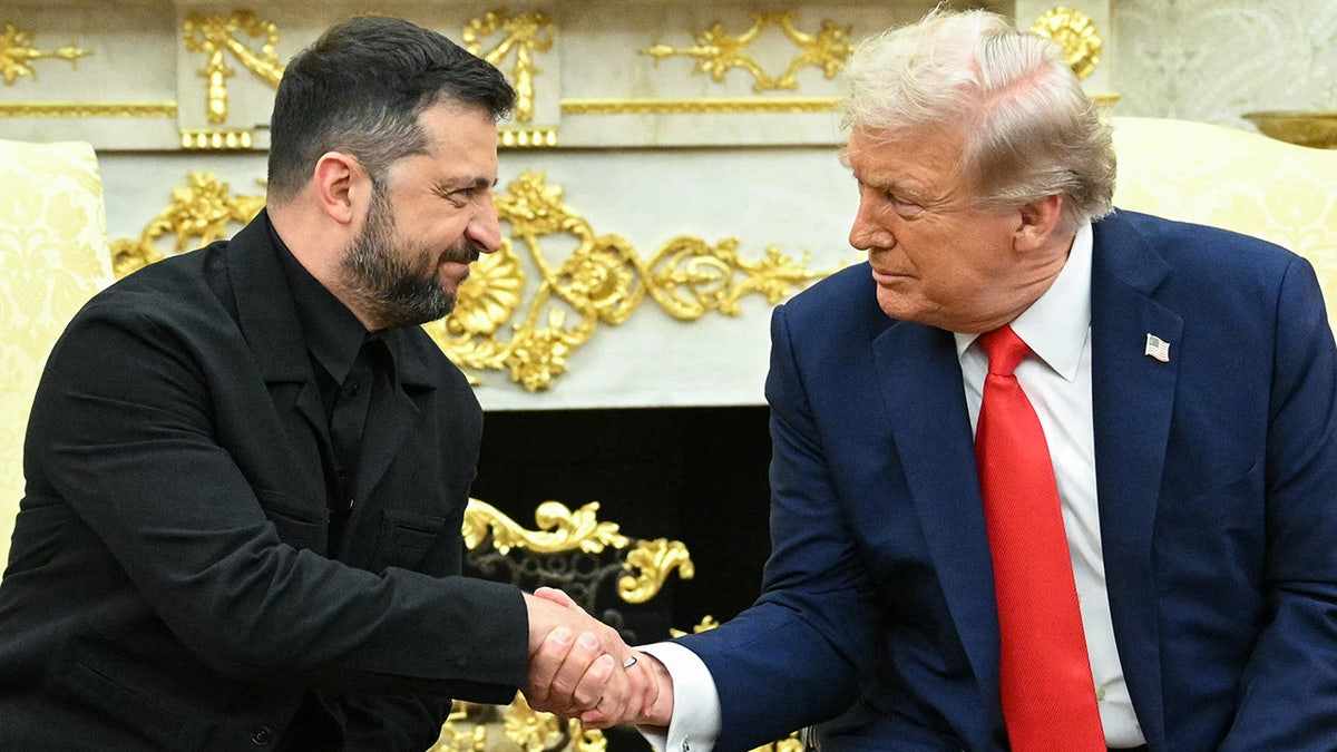 Zelensky and Trump