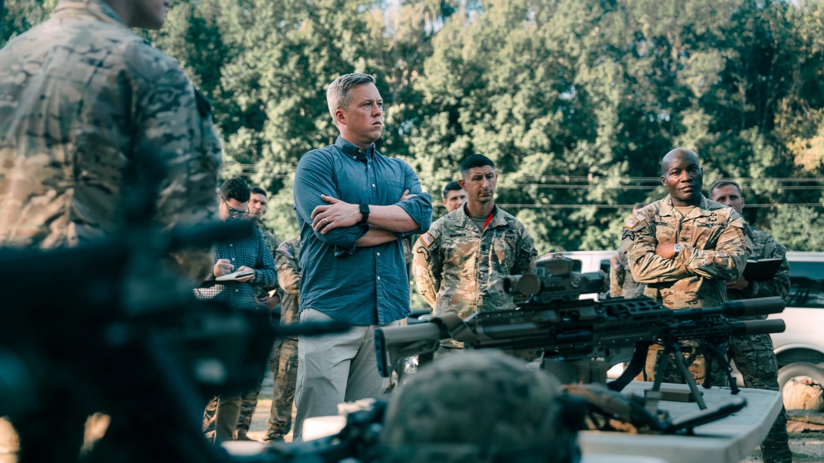 Sec. Dan Driscoll at Hunter Army Airfield