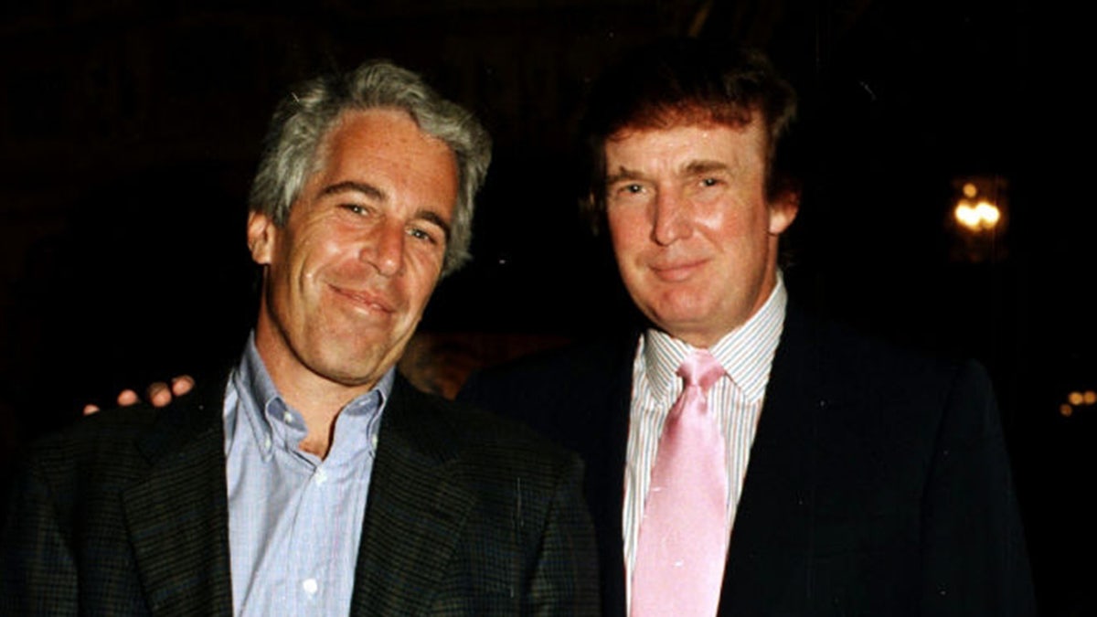 Donald Trump and Jeffrey Epstein