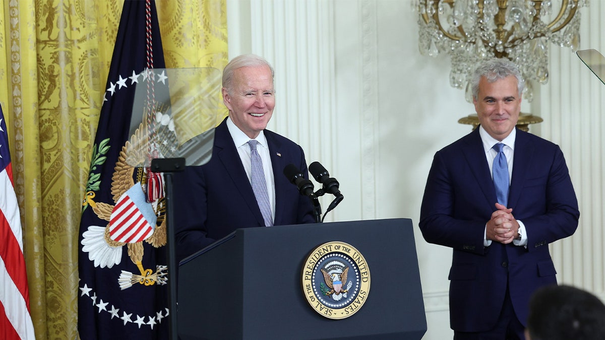 Joe Biden and Jeff Zients