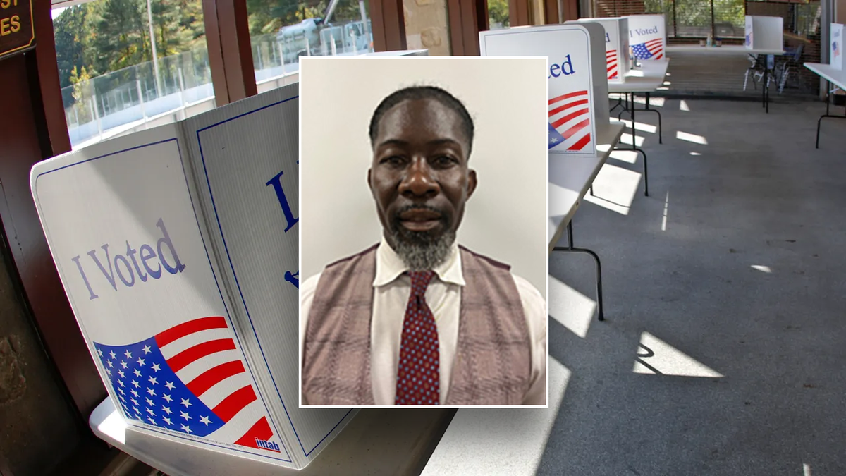Ian Andre Roberts and voting booths