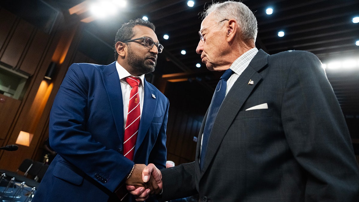 Kash Patel, Chuck Grassley