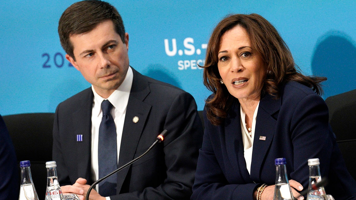 Kamala Harris and Pete Buttigieg