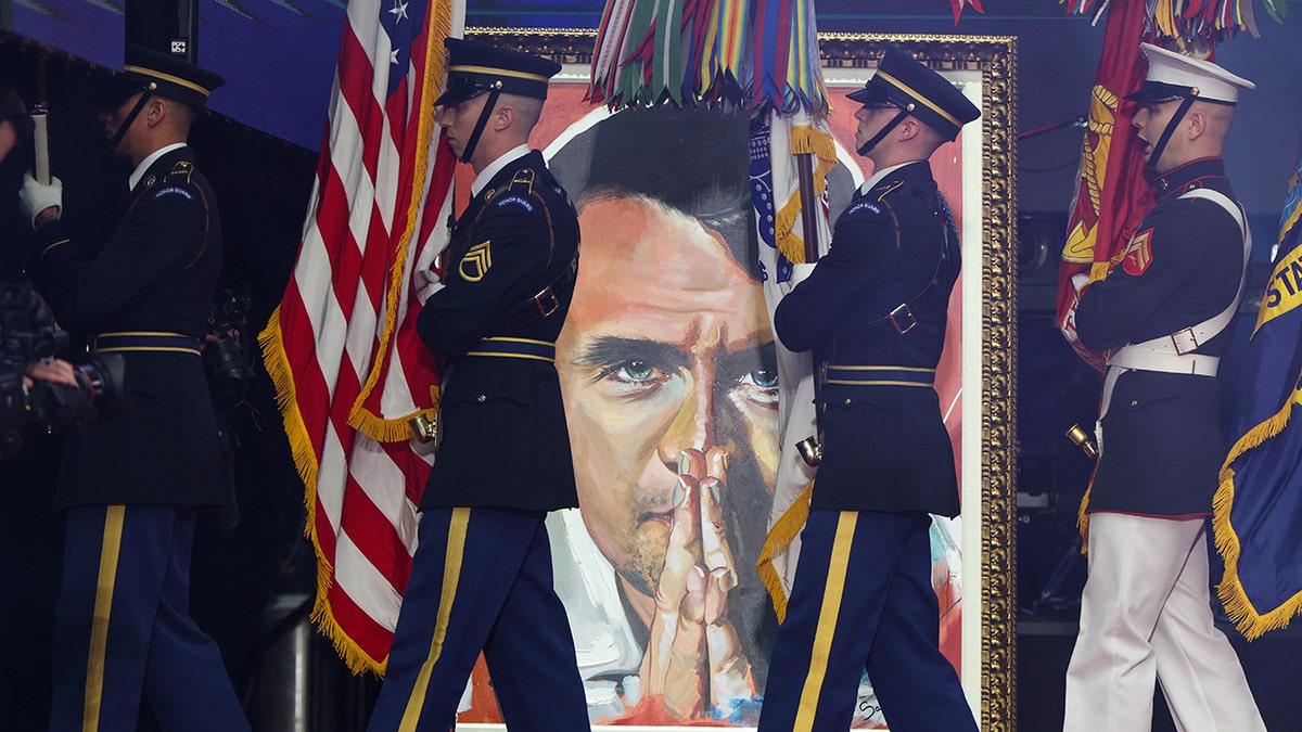 Charlie Kirk memorial service