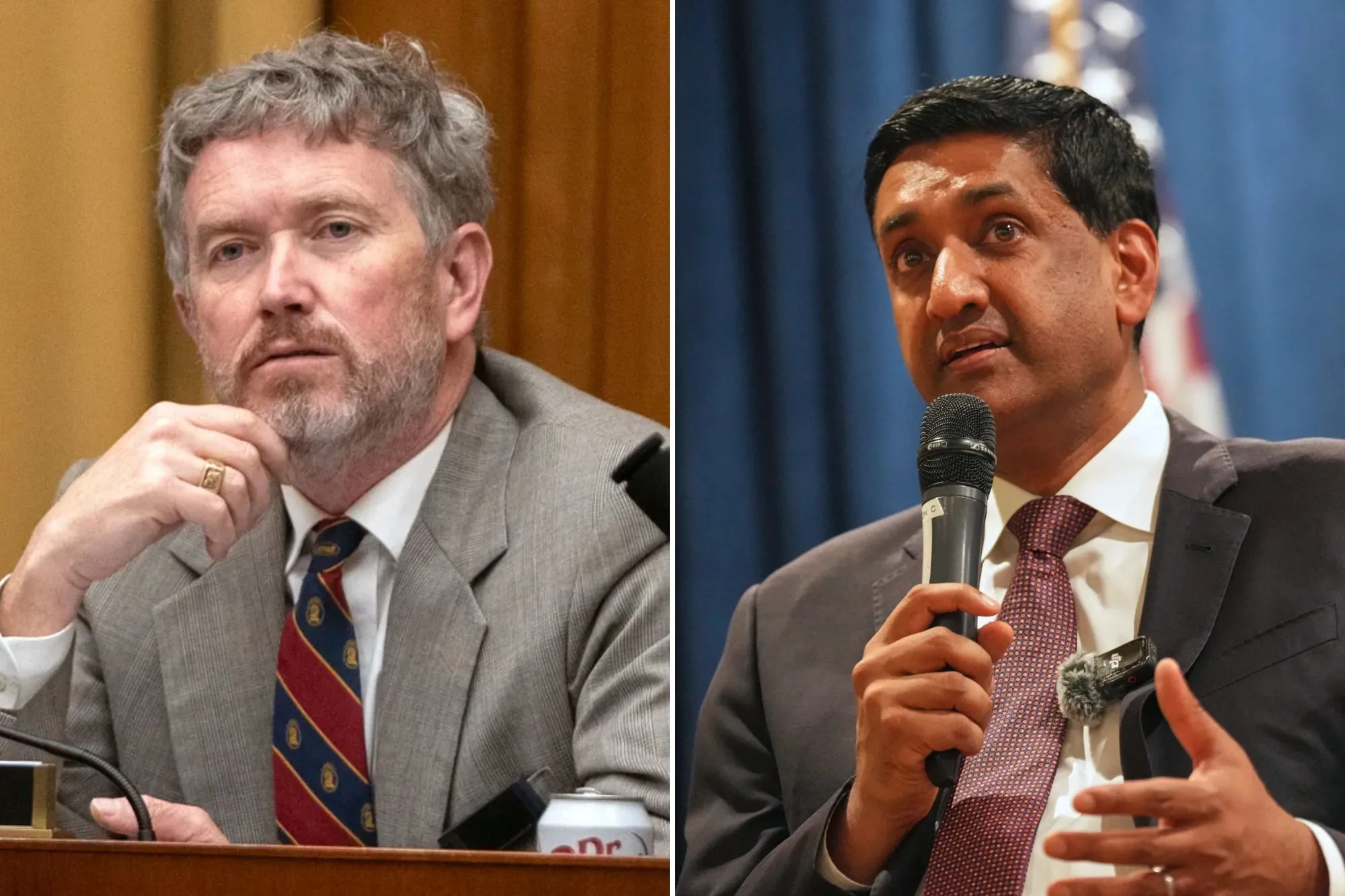Reps. Thomas Massie (R-KY) and Ro Khanna (D-CA).