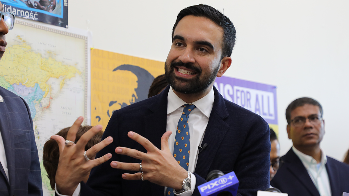 Zohran Mamdani in Queens