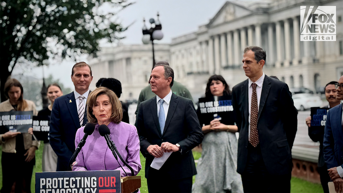 Democrats hold news conference