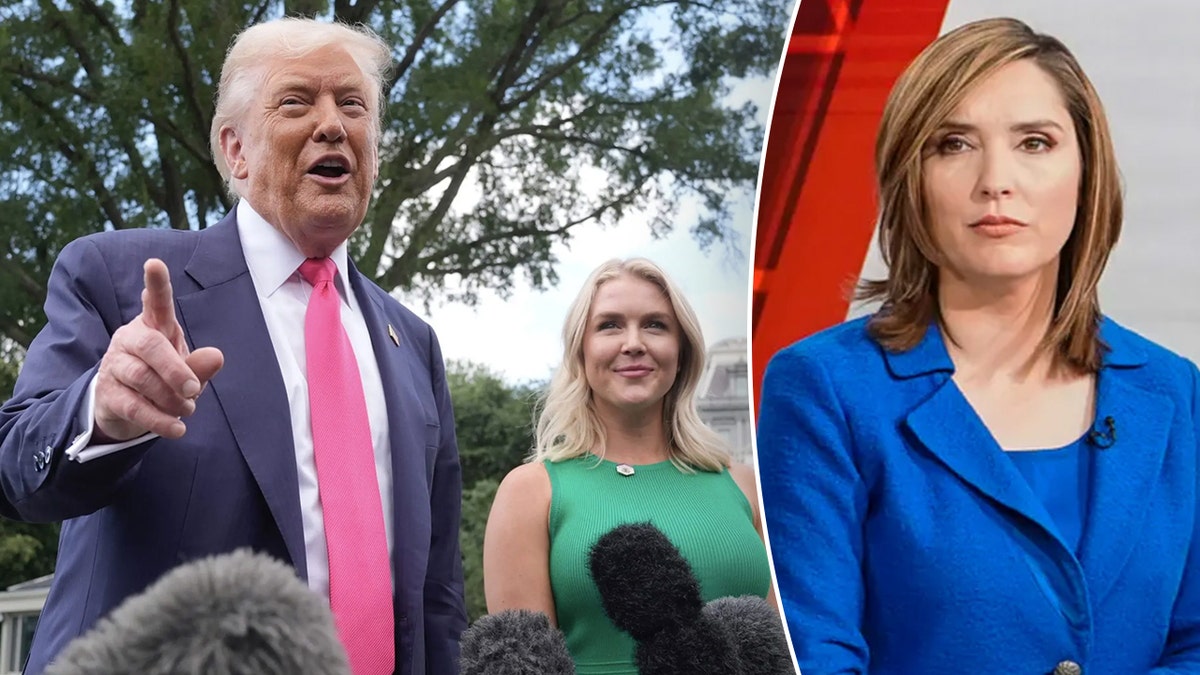 Trump, Karoline Leavitt, Margaret Brennan