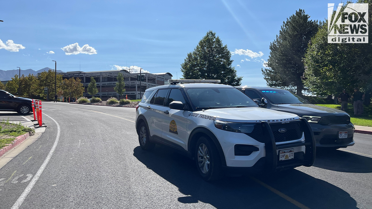 utah police car Losee Center at the Utah Valley University