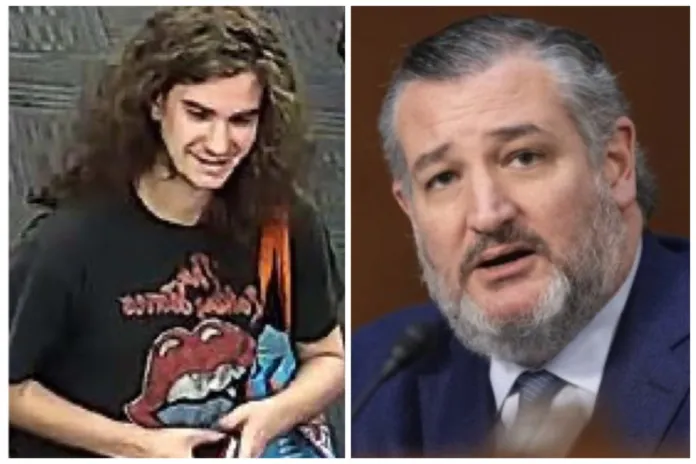 Nicholas John Roske (left) and Ted Cruz (right).