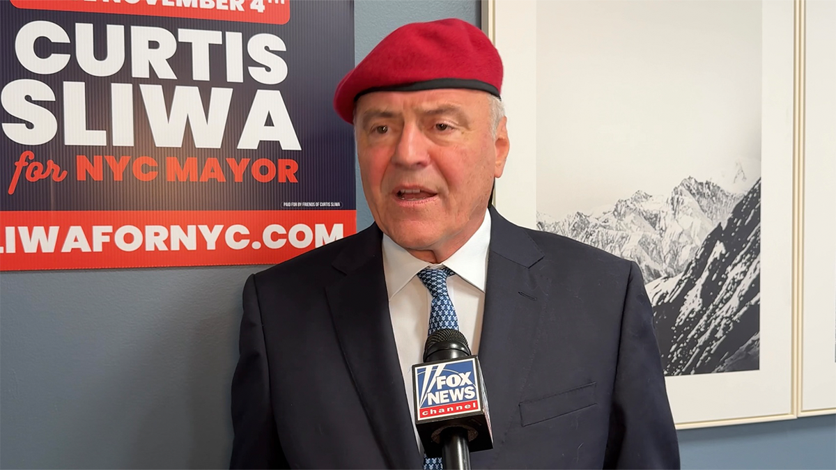 Curtis Sliwa is the Republican nominee for mayor in New York City