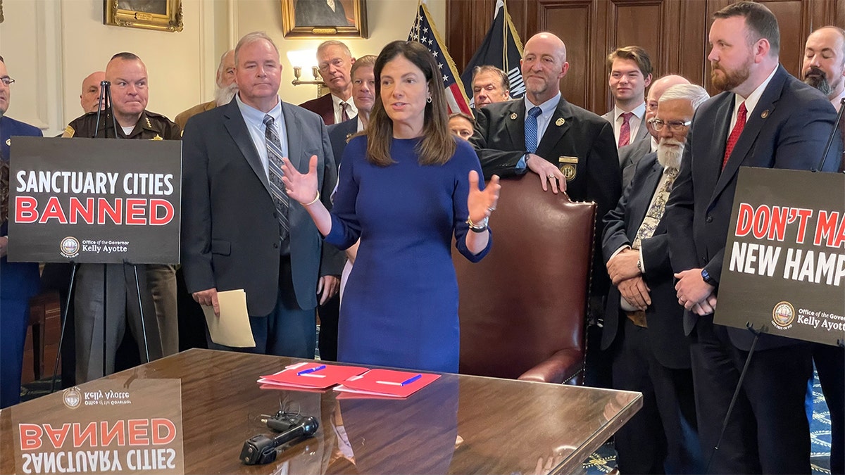 Republican Gov. Kelly Ayotte of New Hampshire