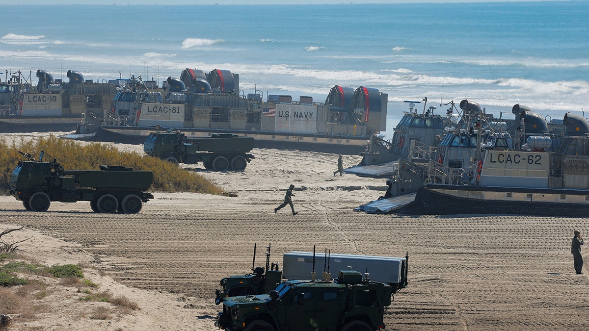 U.S. VP Vance attend the 250th anniversary celebration of the United States Marine Corps at Camp Pendleton