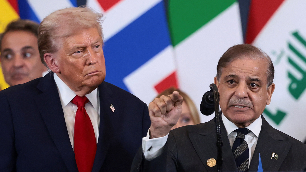 trump and shehbaz sharif