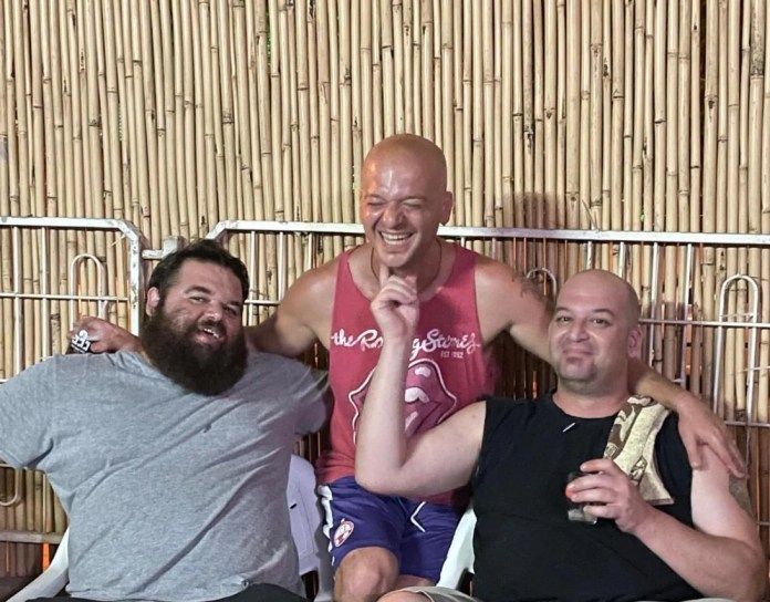 A photo of the Horn family, which includes Iair and his brother Eitan, who remains in captivity. (Courtesy: Hostages Families Forum)