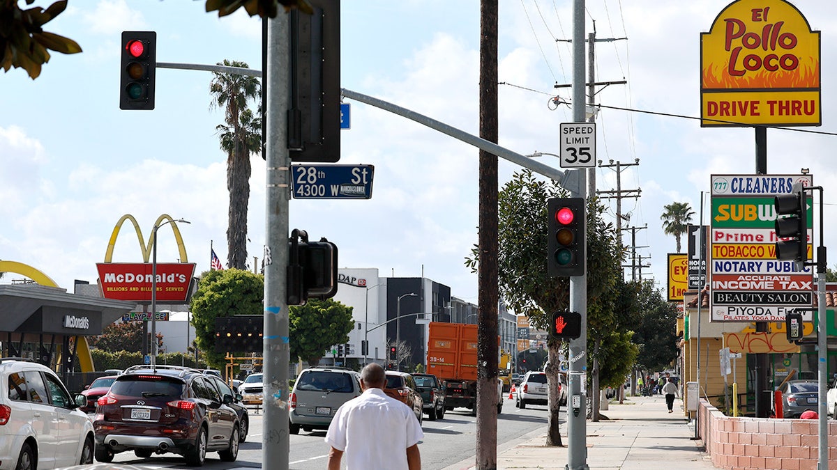 Fast food restaurants in Los Angeles 