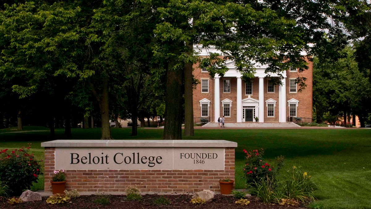 The campus of Beloit College, located in Beloit, Wisconsin, is pictured.