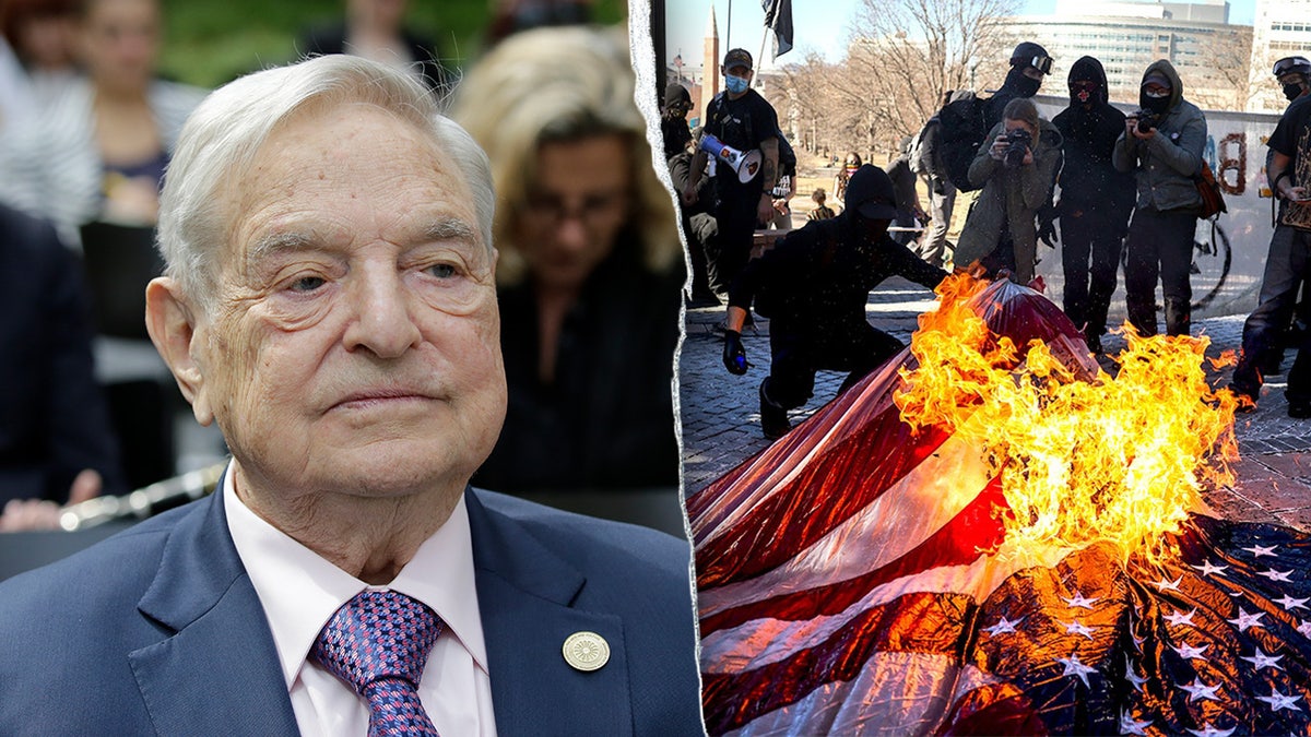 George Soros and Antifa split