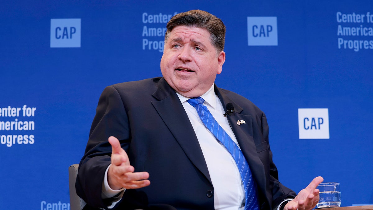 JB Pritzker delivers remarks in D.C.