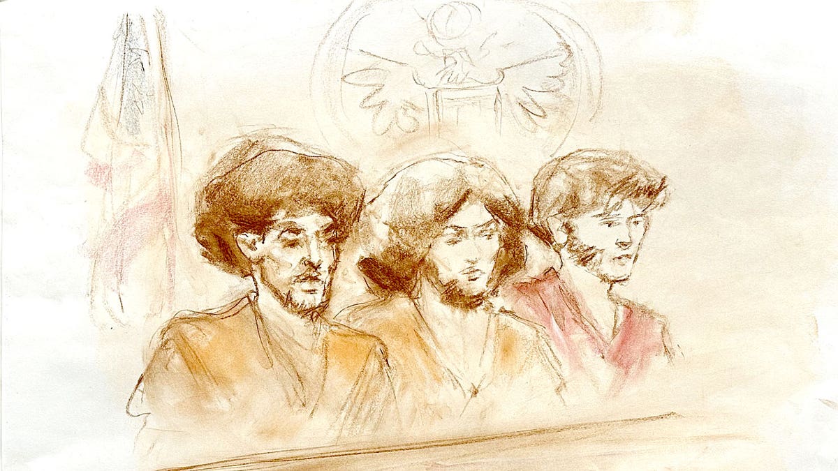 Sketch of suspects in Detroit Halloween terror plot