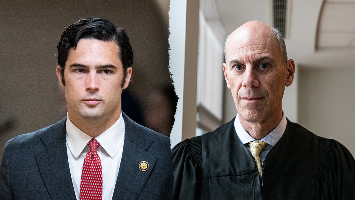 Brandon Gill, Judge James Boasberg split image