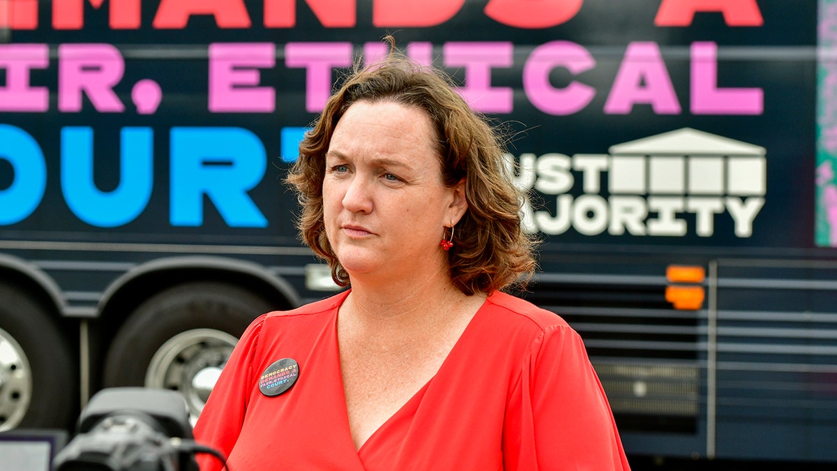 Rep. Katie Porter at event in Los Angeles