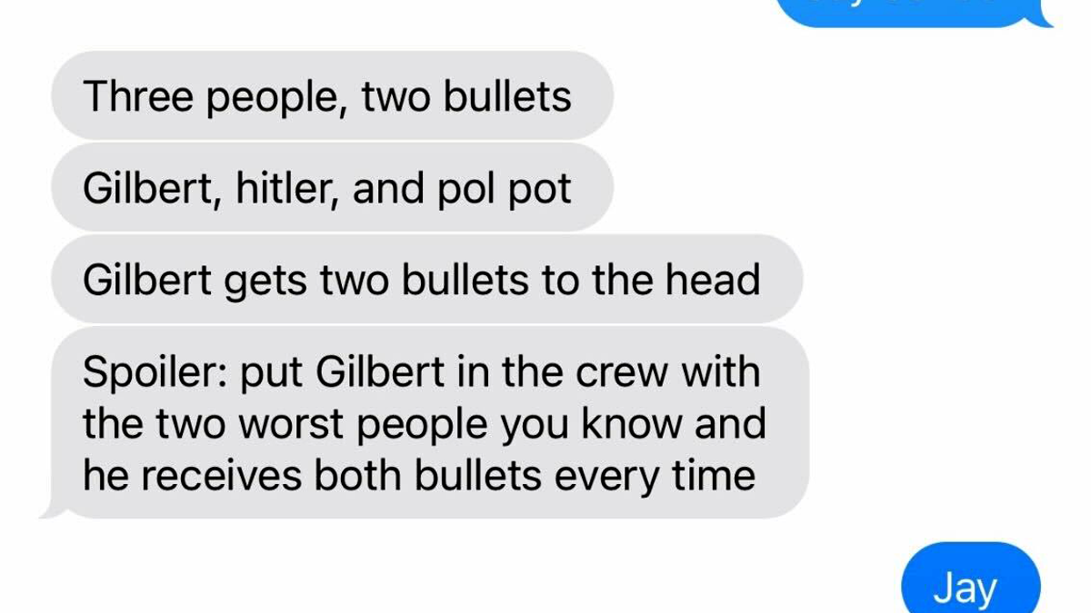 Jay Jones texted controversial things about Del. Todd Gilbert