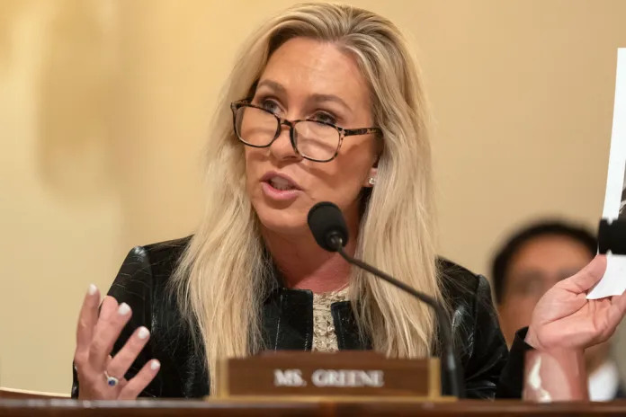 Rep. Marjorie Taylor Greene (R-GA).