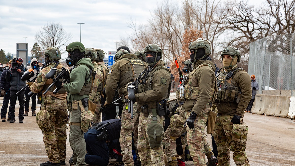 ICE agents and agitators clash in Minneapolis