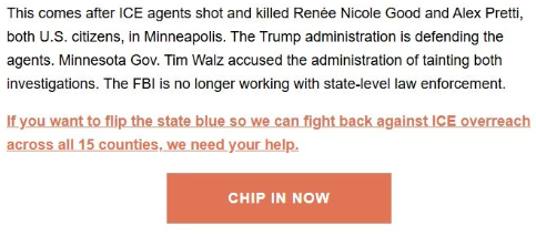 Screenshot | Archive of Political Emails