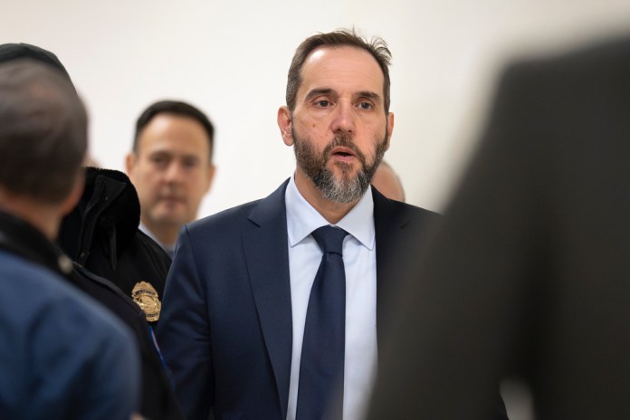 Former special counsel Jack Smith arrives for deposition with House lawmakers.