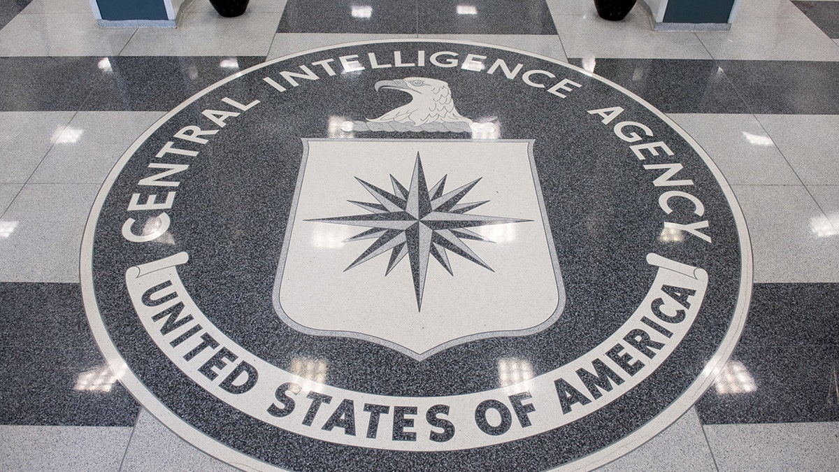 The CIA seal at Langley