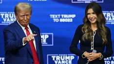 Trump unloads on ‘radical left’ as he stands by Kristi Noem amid immigration enforcement unrest