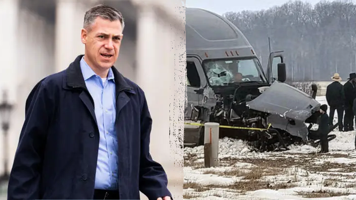 Jim Banks and Indiana crash site involving illegal alien