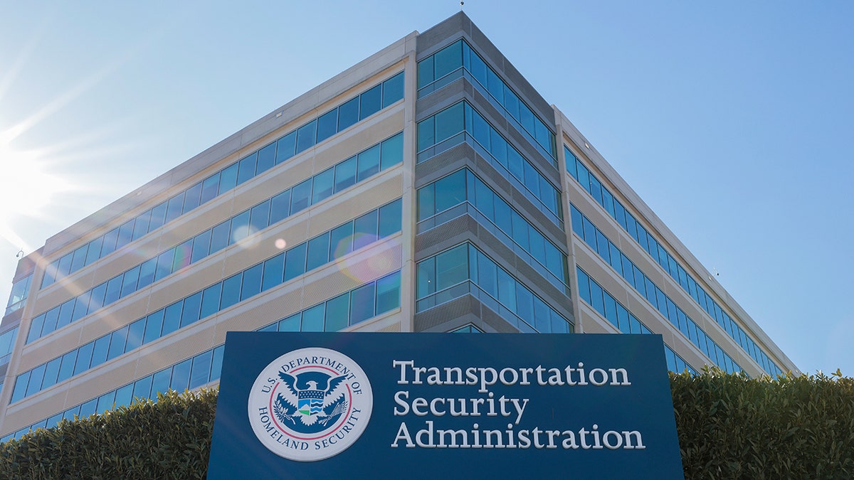 Transportation Security Administration sign