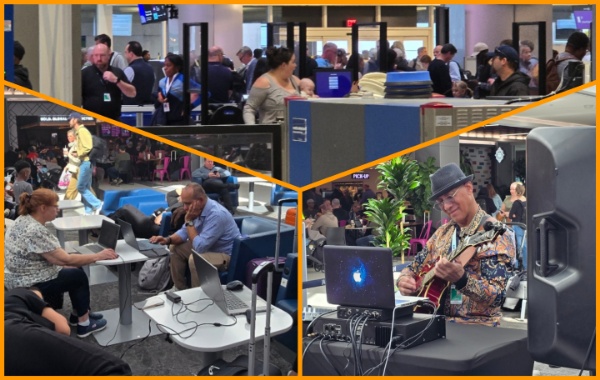  ICE Enforcement and Removal Operations Officers working in IAH Houston Airport (Bob Price/Breitbart Texas)
