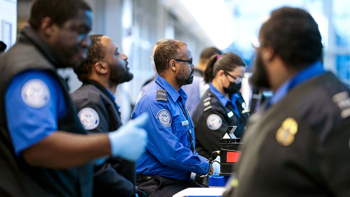 TSA agents at Airport